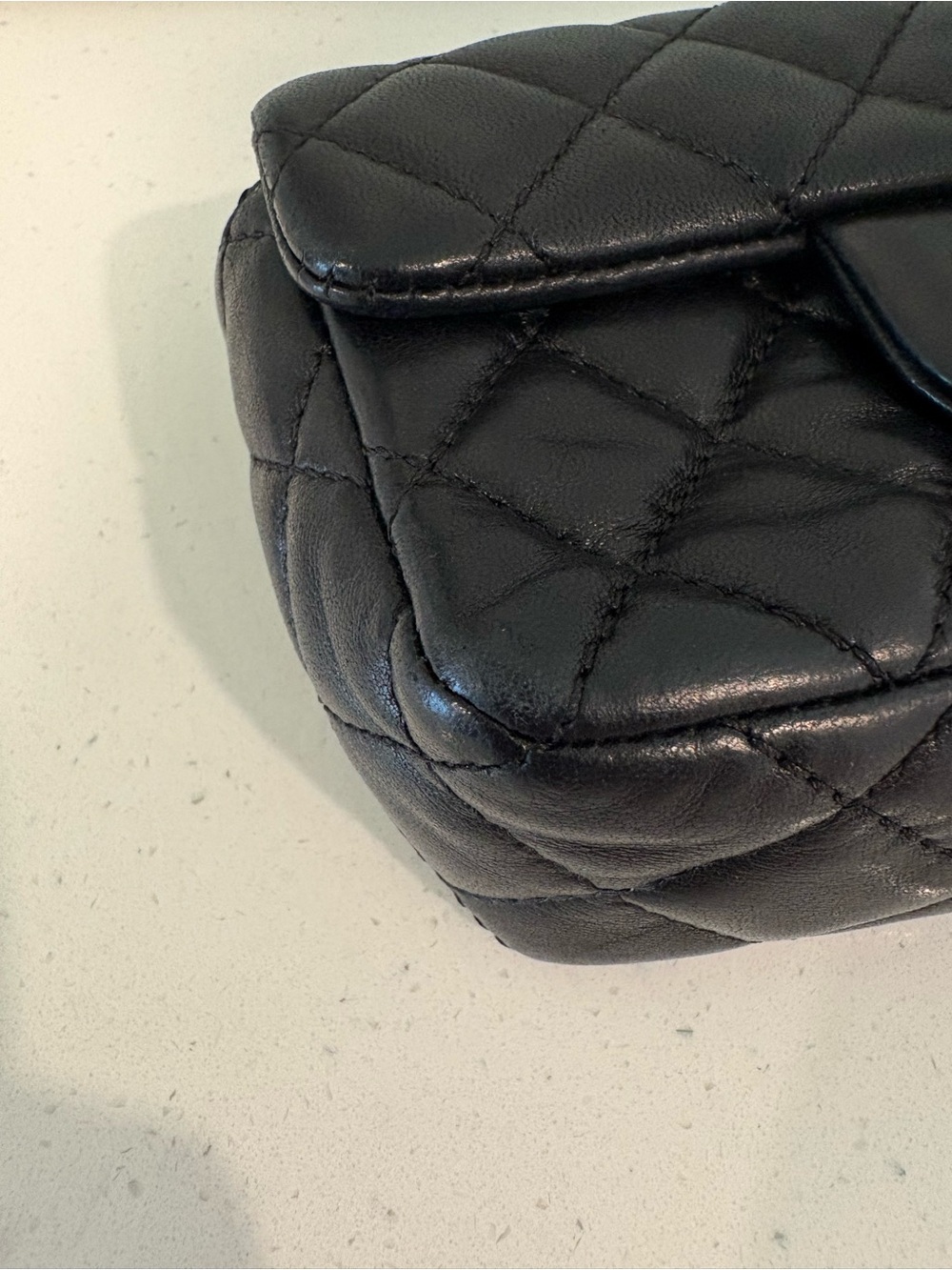 Chanel Extra Mini Classic Flap Black Lambskin Gold Hardware - Picture 7 of 16